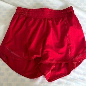 Lululemon hotty hot shorts 4 inch length
